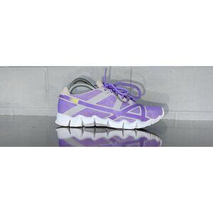 PUMA Axel ZX Womens Athletic Shoes Sneakers Size 7.5 Purple Gray Neon Green